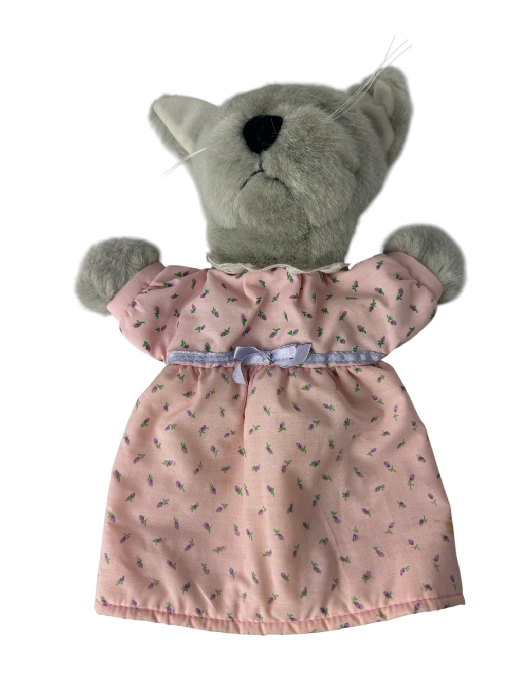 Mr Rogers Neighborhood Plush Henrietta Pussycat Hand Puppet 1988 Dakin